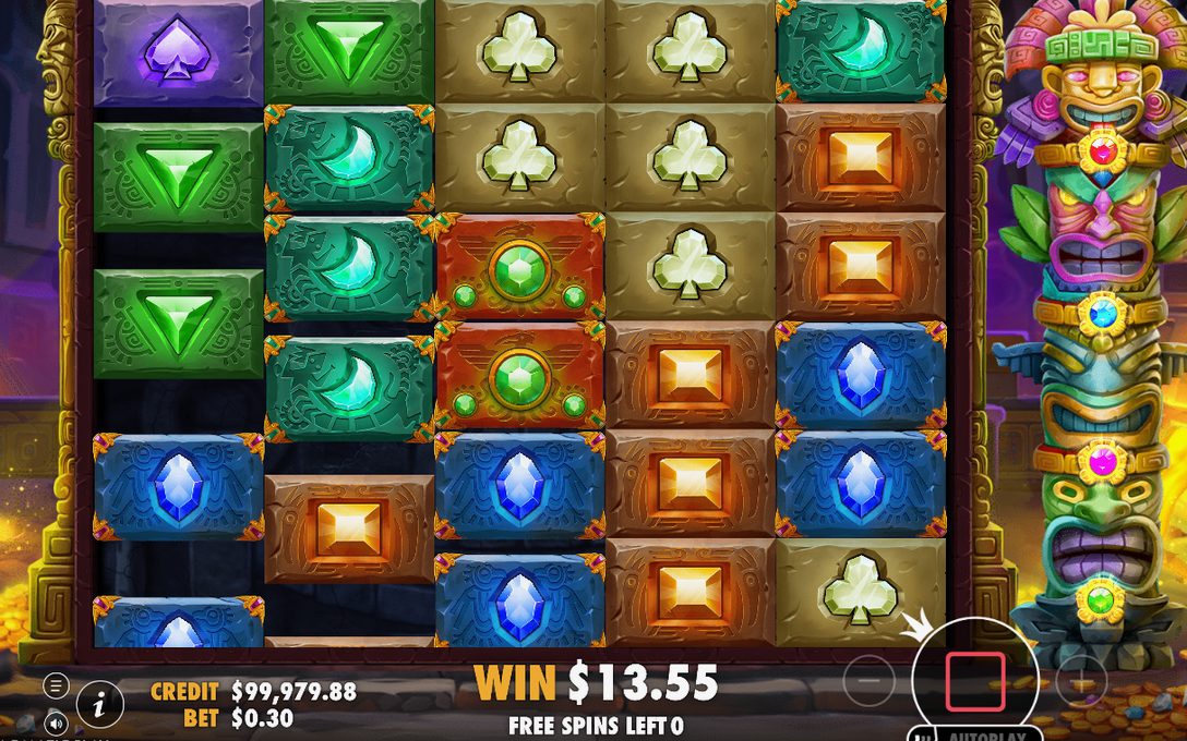 Free Spins round with a modifier active on this spin