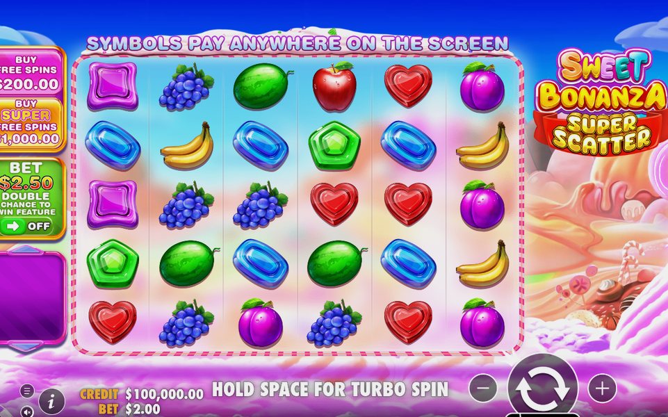 Sweet Bonanza Super Scatter