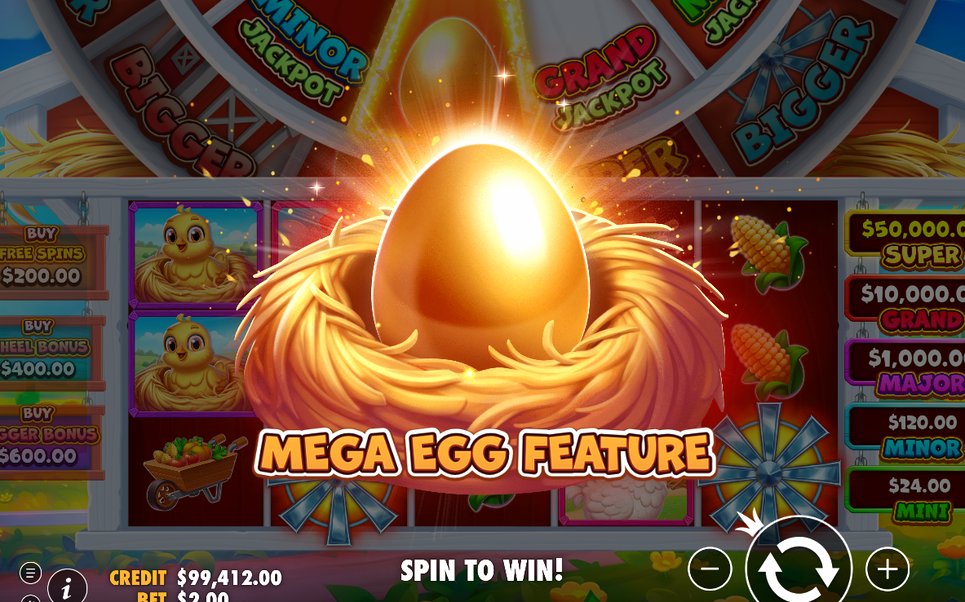 Bigger Wheel sectors for the higher-tier awards